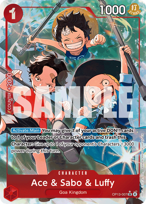 Ace & Sabo & Luffy (Alternate Art)