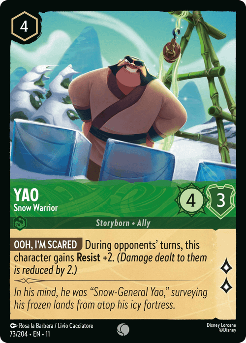 Yao - Snow Warrior
