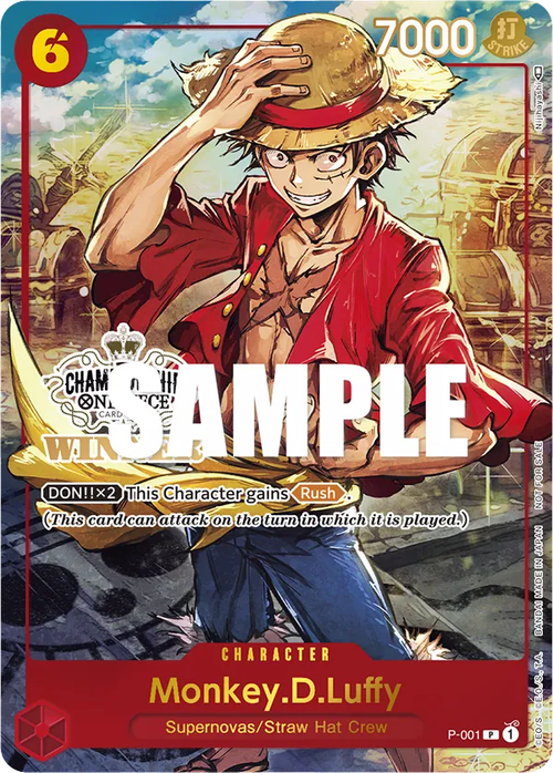Monkey.D.Luffy (Champion Stamp)