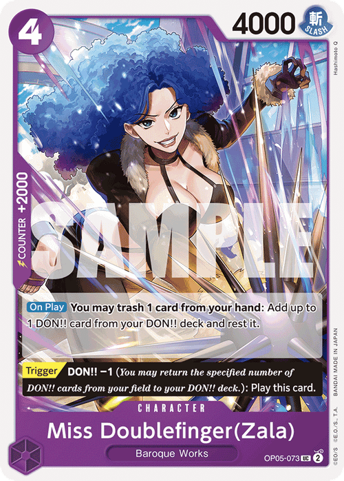 Miss Doublefinger(Zala) (Reprint)