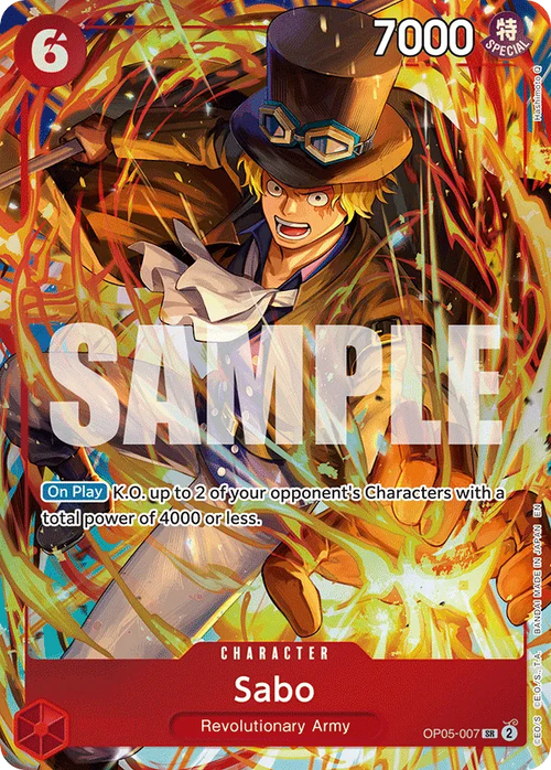 Sabo (Illustration Box Vol. 5 Alternate Art)