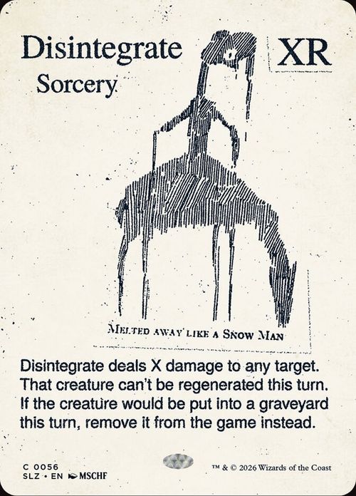 Disintegrate
