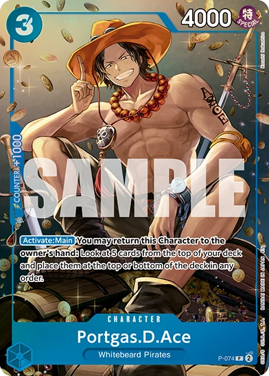 Portgas.D.Ace (Tin Pack Set Vol. 2 Alternate Art)