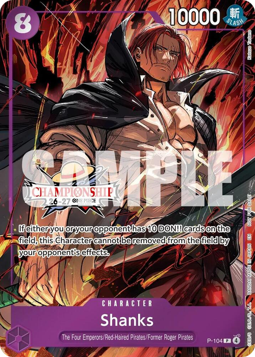 Shanks (Championship Stamp)