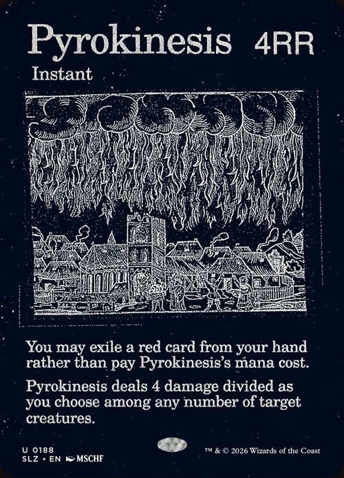 Pyrokinesis