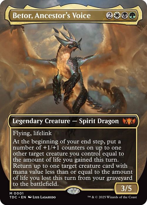 Betor, Ancestor's Voice