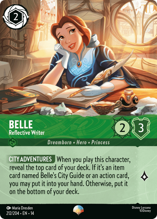 Belle - Reflective Writer