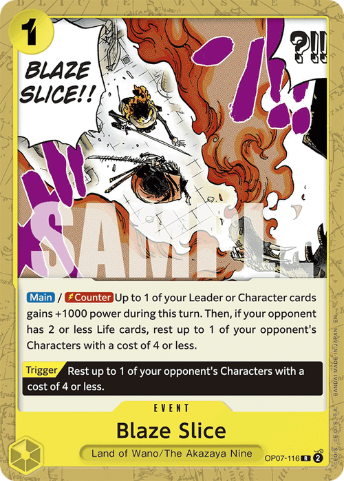 Blaze Slice (Reprint)