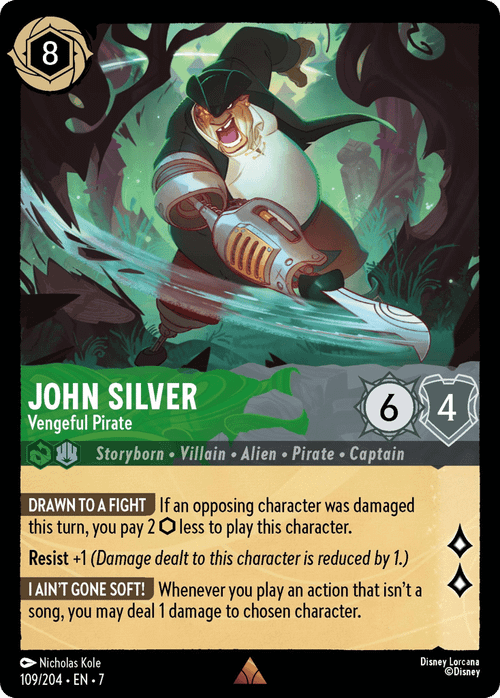 John Silver - Vengeful Pirate