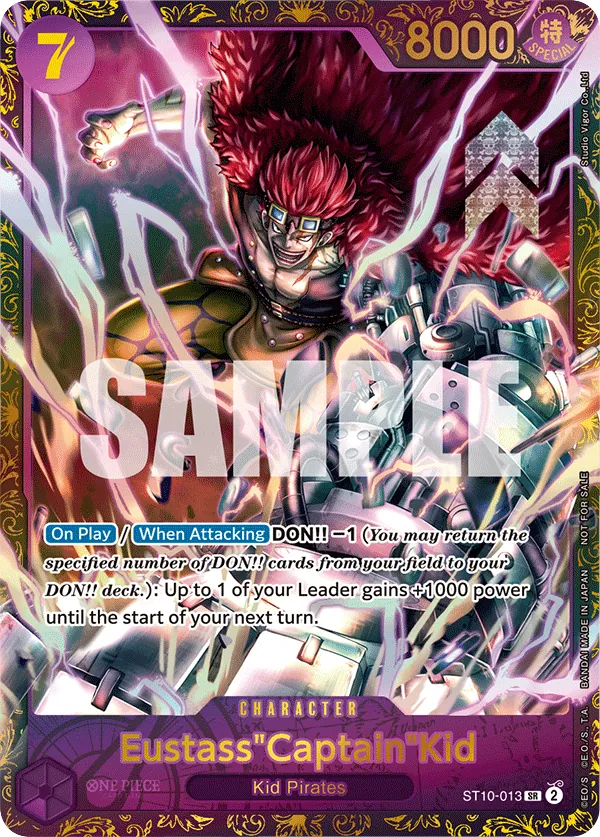 Eustass"Captain"Kid (Prize Card Alternate Art)