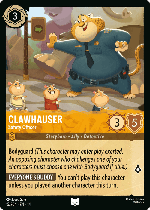 Clawhauser - Safety Officer