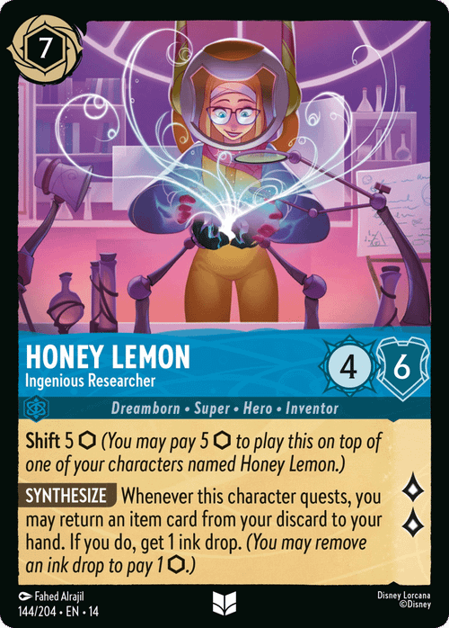 Honey Lemon - Ingenious Researcher