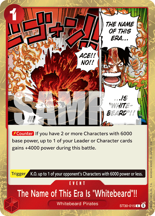 The Name of This Era Is "Whitebeard"!!