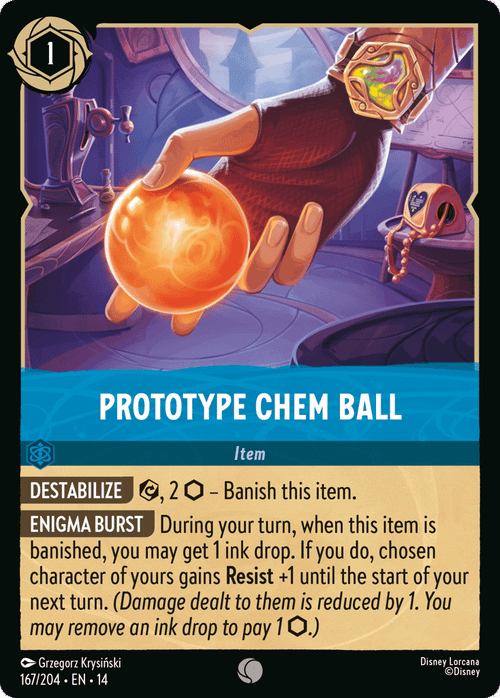Prototype Chem Ball