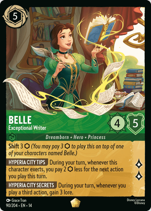 Belle - Exceptional Writer
