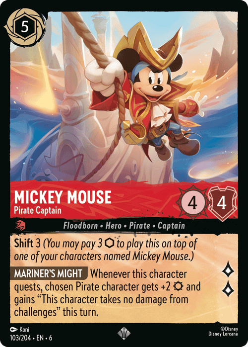Mickey Mouse - Pirate Captain