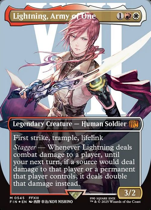 Lightning, Army of One