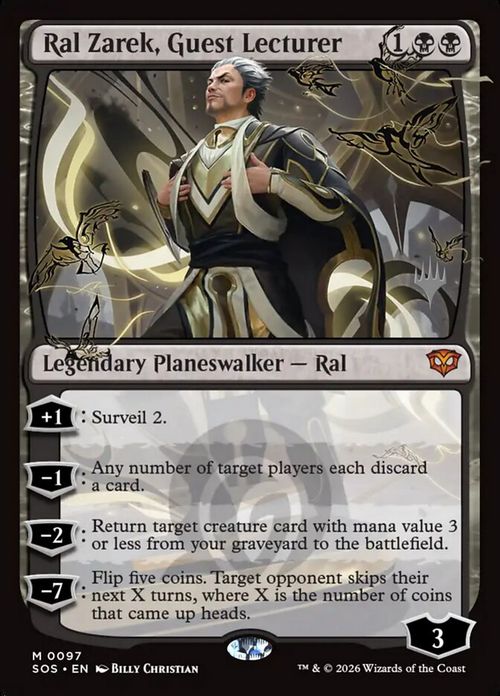 Ral Zarek, Guest Lecturer