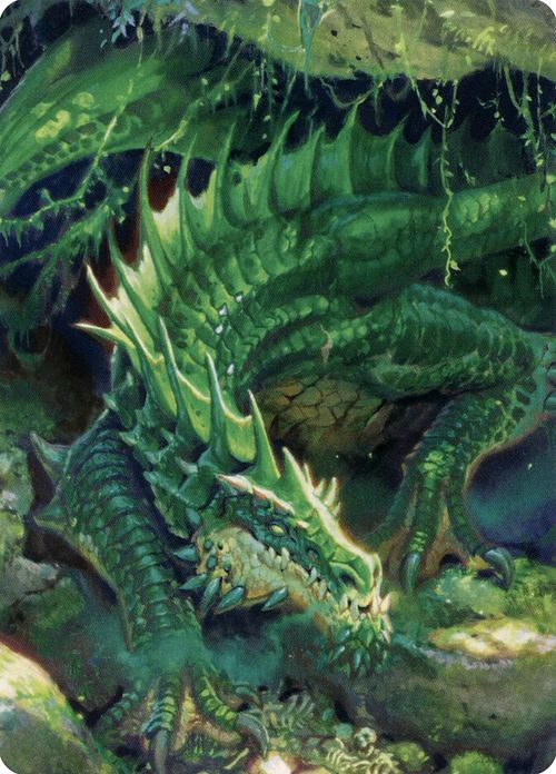 Lurking Green Dragon // Lurking Green Dragon