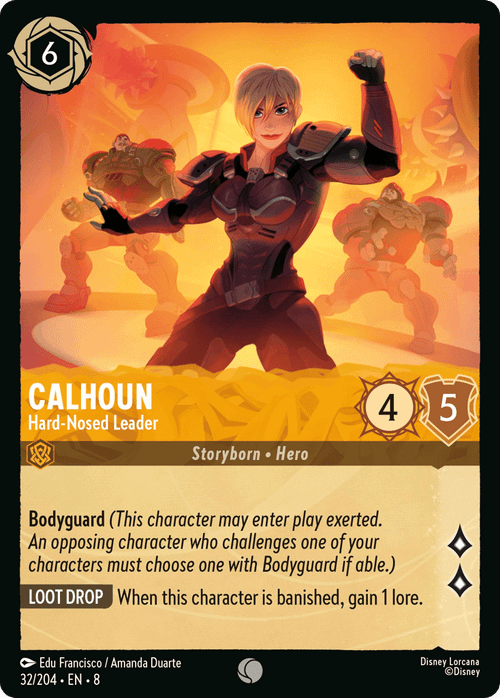 Calhoun - Hard-Nosed Leader