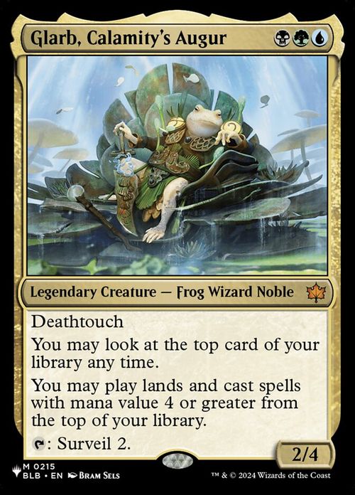 Glarb, Calamity's Augur