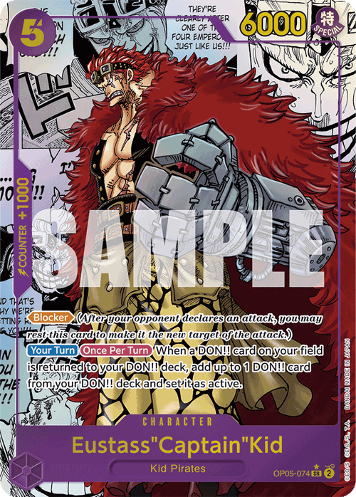 Eustass"Captain"Kid (Manga, Non-Textured)