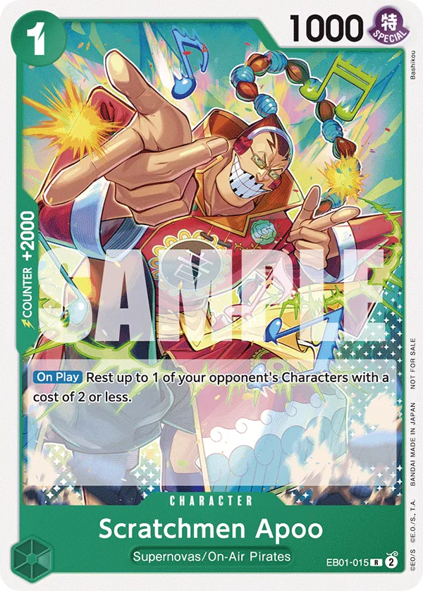 Scratchmen Apoo (Tournament Pack Vol. 2 Alternate Art)