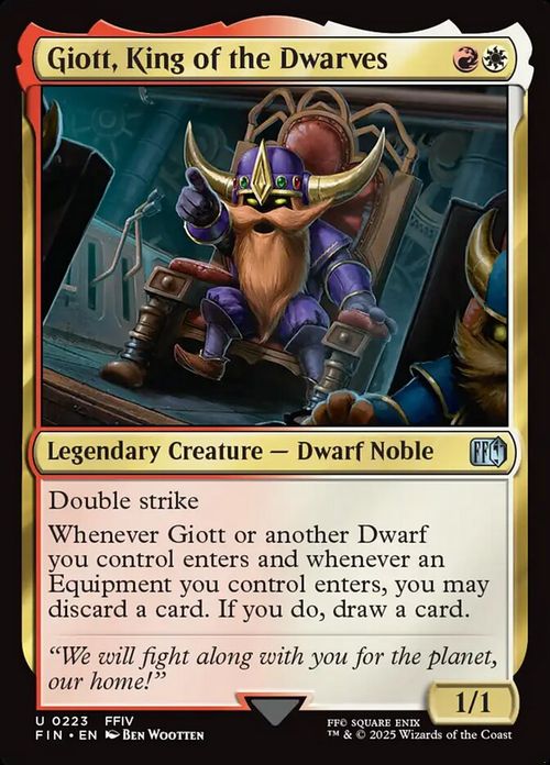 Giott, King of the Dwarves