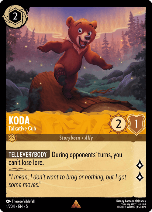Koda - Talkative Cub
