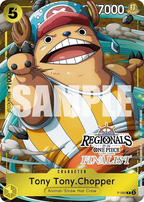 Tony Tony.Chopper (Online Regional Finalist Stamp)