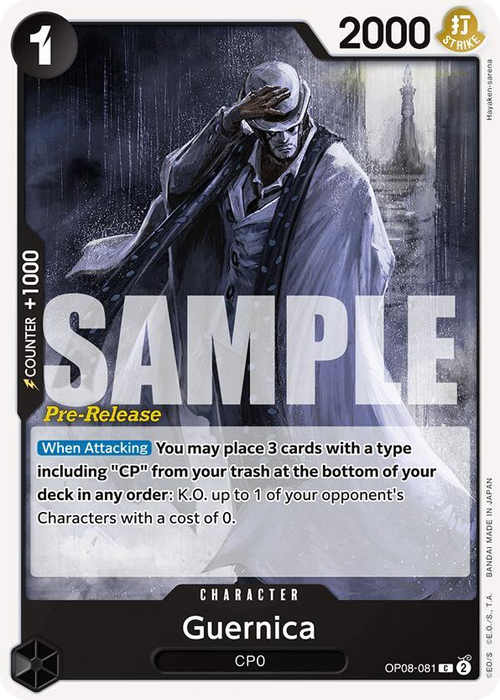Guernica (Pre-Release Stamp)