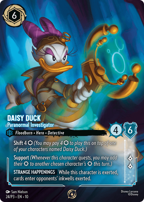 Daisy Duck - Paranormal Investigator