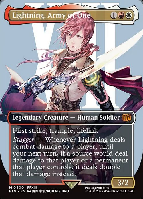 Lightning, Army of One
