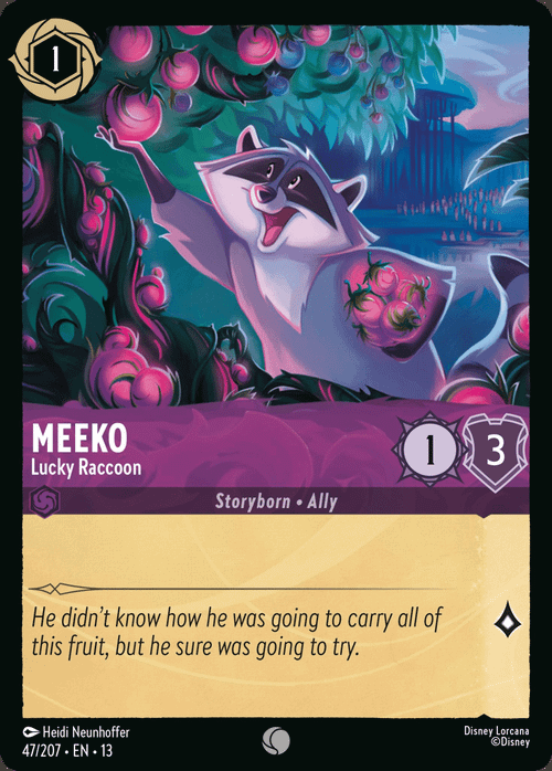 Meeko - Lucky Raccoon