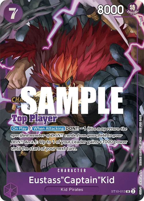 Eustass"Captain"Kid (Top Player Stamp)
