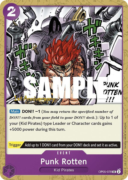 Punk Rotten (1st Anniversary Stamp)