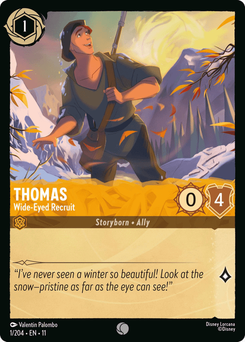 Thomas - Wide-Eyed Recruit