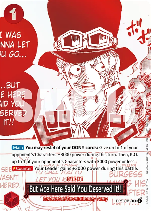 But Ace Here Said You Deserved It!! (3rd Anniversary Alternate Art)