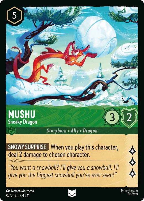 Mushu - Sneaky Dragon