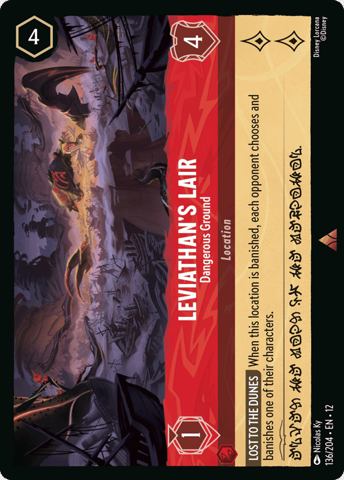 Leviathan's Lair - Dangerous Ground