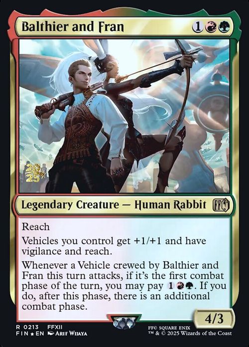 Balthier and Fran