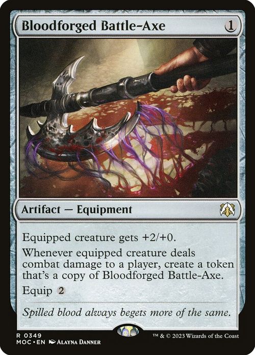 Bloodforged Battle-Axe