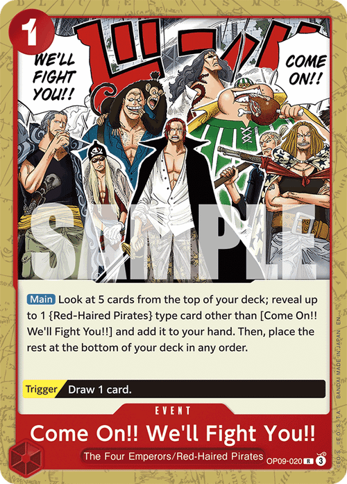 Come On!! We'll Fight You!! (Starter Deck)
