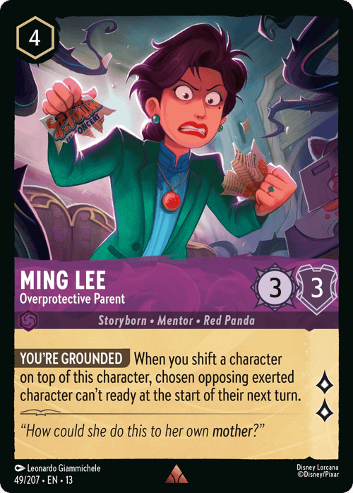Ming Lee - Overprotective Parent