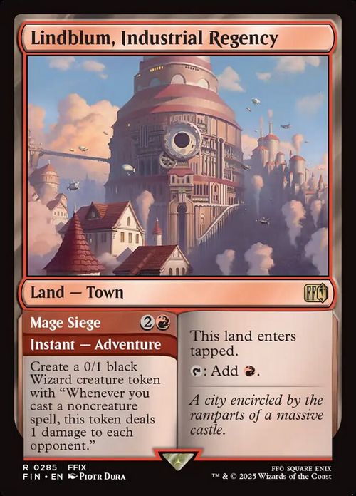 Lindblum, Industrial Regency // Mage Siege