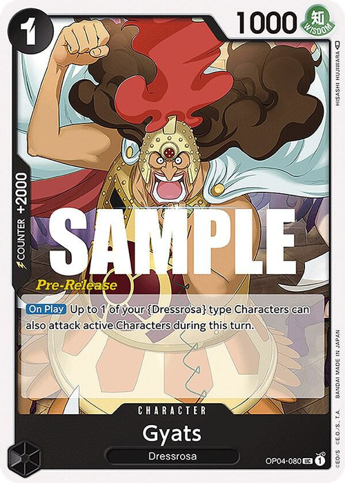 Gyats (Pre-Release Stamp)