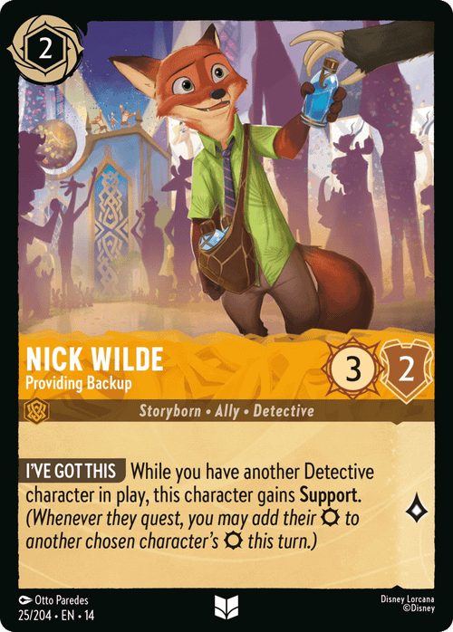 Nick Wilde - Providing Backup