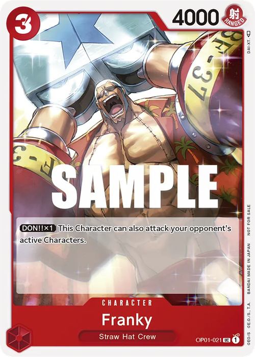 Franky (Tournament Pack Vol. 2 Alternate Art)