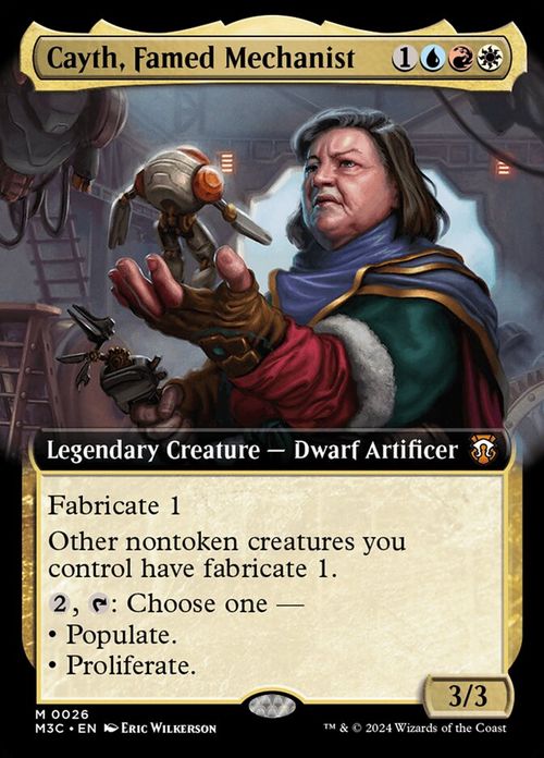 Cayth, Famed Mechanist