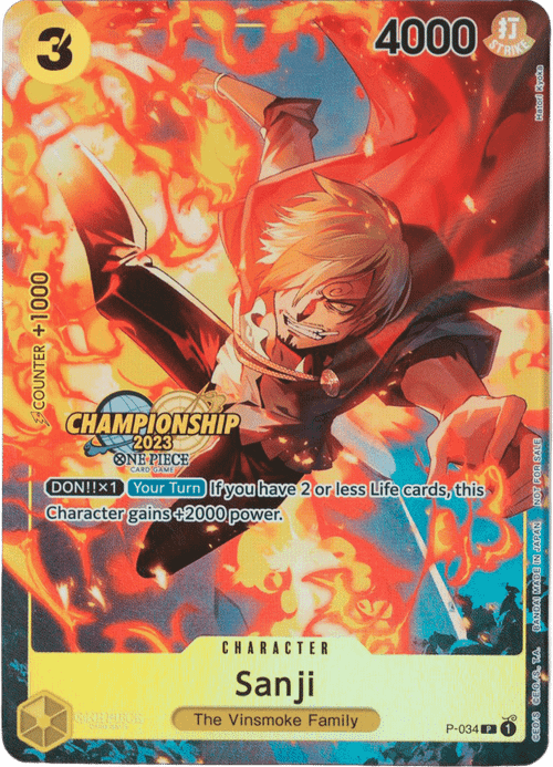 Sanji (Finalist Championship Stamp)